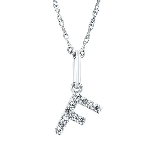 10k White Gold Diamond Pendant Pfaff Jewelers Grandville, MI