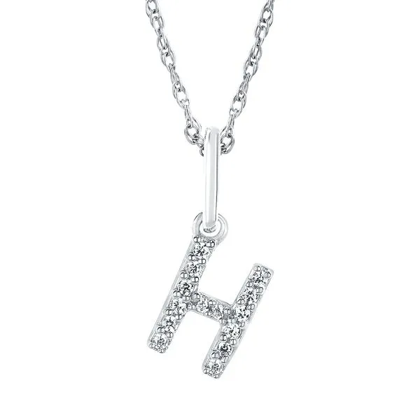 10k White Gold Diamond Pendant Pfaff Jewelers Grandville, MI