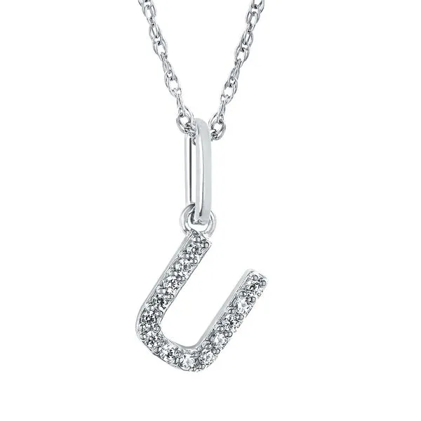 10k White Gold Diamond Pendant Pfaff Jewelers Grandville, MI