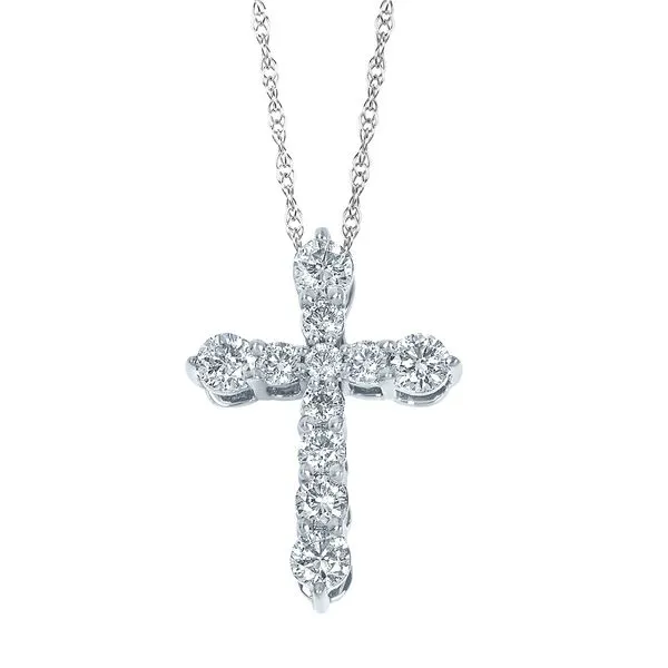 14k White Gold Diamond Pendant J. Meredith Jewelers Delafield, WI