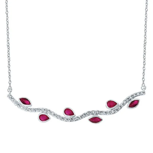 14k White Gold Gemstone Pendant Becky Beck's Jewelry DeKalb, IL