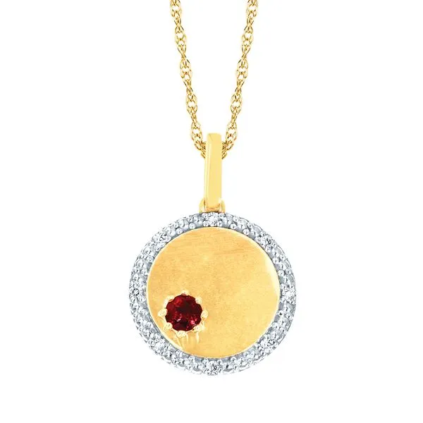 14k Yellow Gold Gemstone Pendant Trenton Jewelers Ltd. Trenton, MI