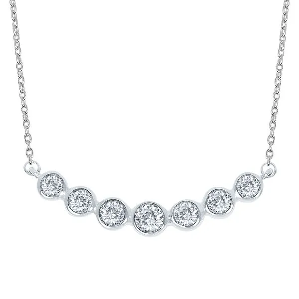 14k White Gold Diamond Pendant Woelk's House of Diamonds Russell, KS