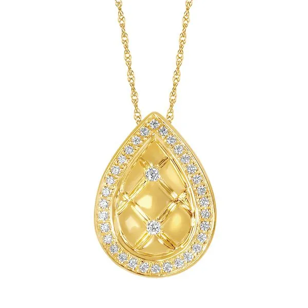 14k Yellow Gold Diamond Pendant Jimmy Smith Jewelers Decatur, AL