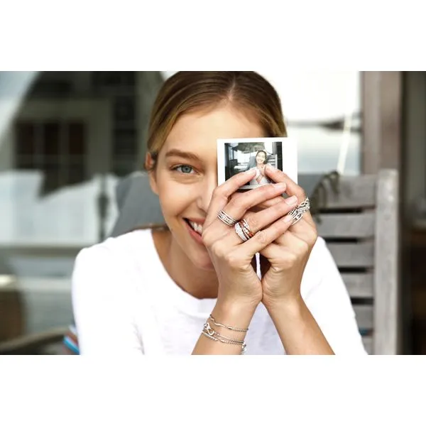 Sterling Silver Diamond Bracelet Image 5 Whalen Jewelers Inverness, FL