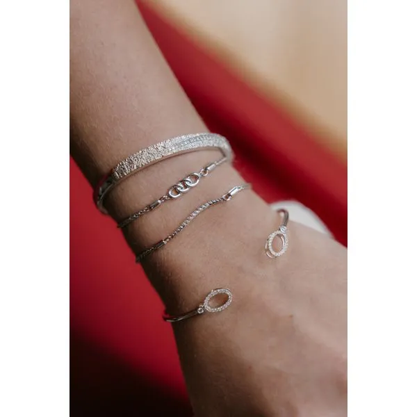 14k White Gold Diamond Bracelet Image 3 Beckman Jewelers Inc Ottawa, OH