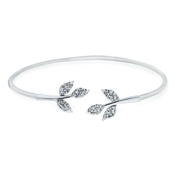 14k White Gold Diamond Bracelet Daniel Jewelers Brewster, NY