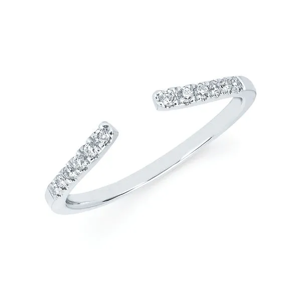 14k White Gold Wrap Ring Scirto's Jewelry Lockport, NY