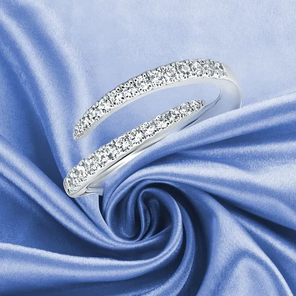 14k White Gold Ring Insert Image 2 Scirto's Jewelry Lockport, NY