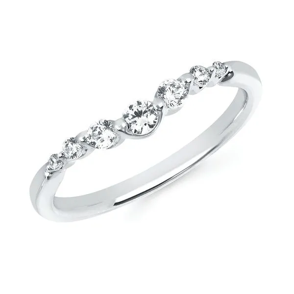 14k White Gold Wrap Ring McCoy Jewelers Bartlesville, OK