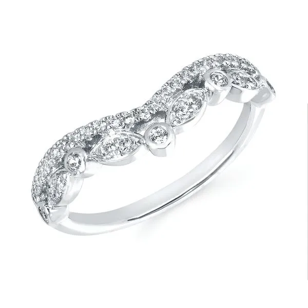 14k White Gold Wrap Ring Tidwells of Greenwood Greenwood, SC