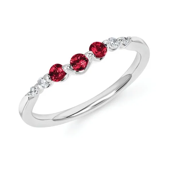 14k White Gold Wrap Ring Becky Beck's Jewelry DeKalb, IL