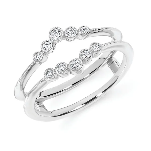 14k White Gold Ring Insert J. Meredith Jewelers Delafield, WI