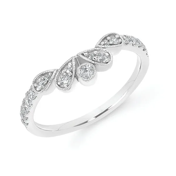 14k White Gold Wrap Ring Long Jewelers Chesapeake, VA