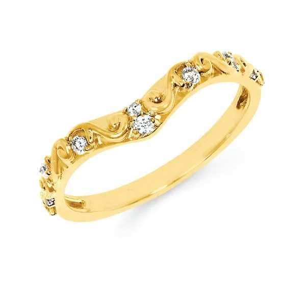 14k Yellow Gold Wrap Ring J. Garett Jewelers Wilmington, NC