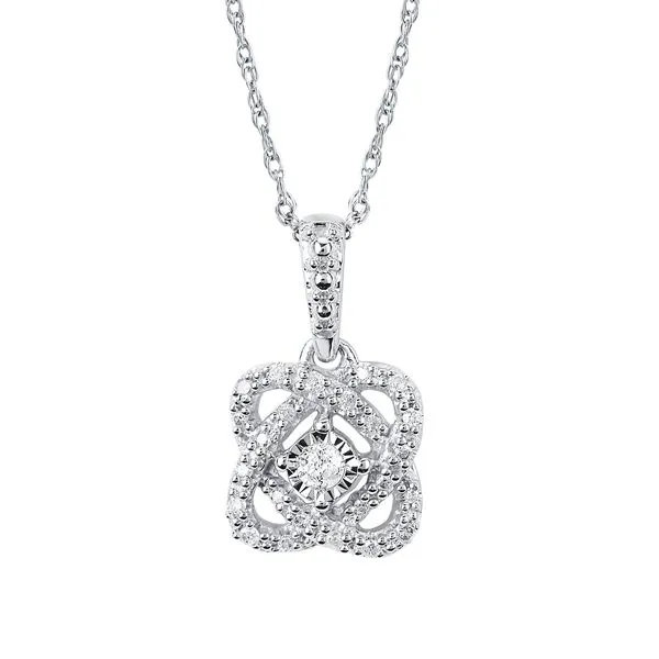 Sterling Silver Diamond Pendant Richard's Jewelry Berne, IN