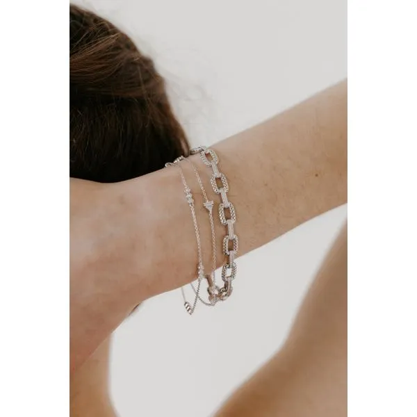 Sterling Silver Diamond Bracelet Image 2 The Blue Diamond Jefferson City, MO