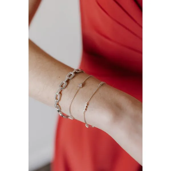 Sterling Silver Diamond Bracelet Image 4 The Blue Diamond Jefferson City, MO