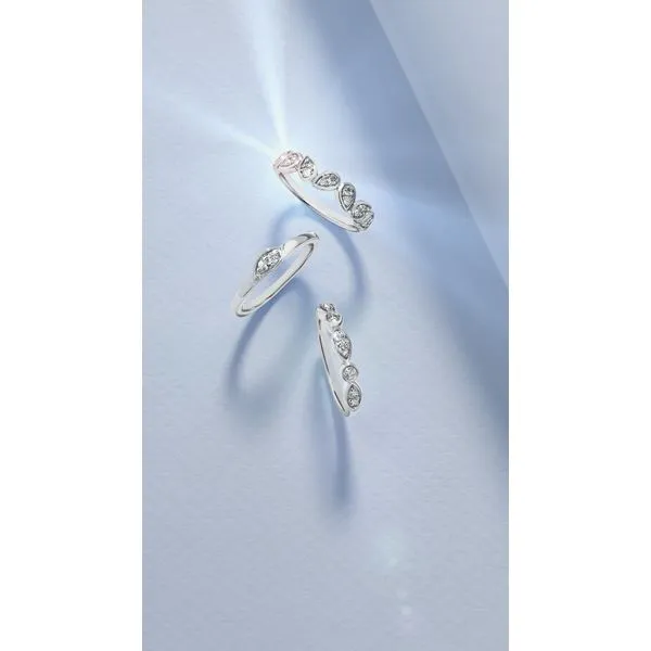 Sterling Silver Diamond Ring Image 4 Ellsworth Jewelers Ellsworth, ME