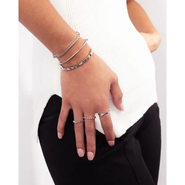 Sterling Silver Diamond Ring Image 3 Pfaff Jewelers Grandville, MI