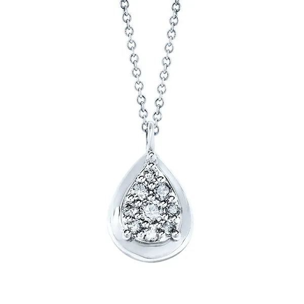 Sterling Silver Diamond Pendant Richard's Jewelry Berne, IN