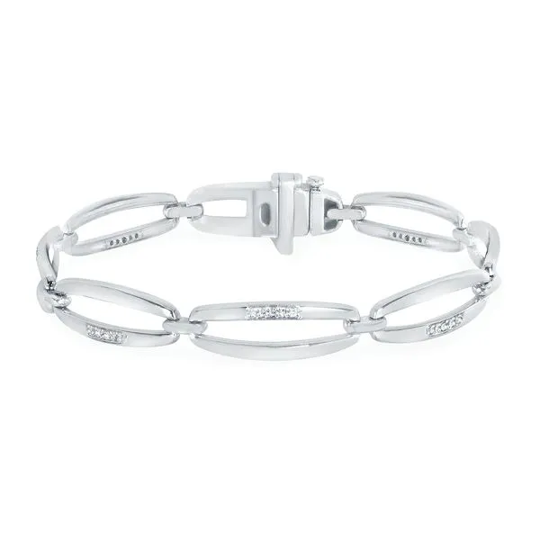 Sterling Silver Diamond Bracelet Jim's Jewelers Tyler, TX