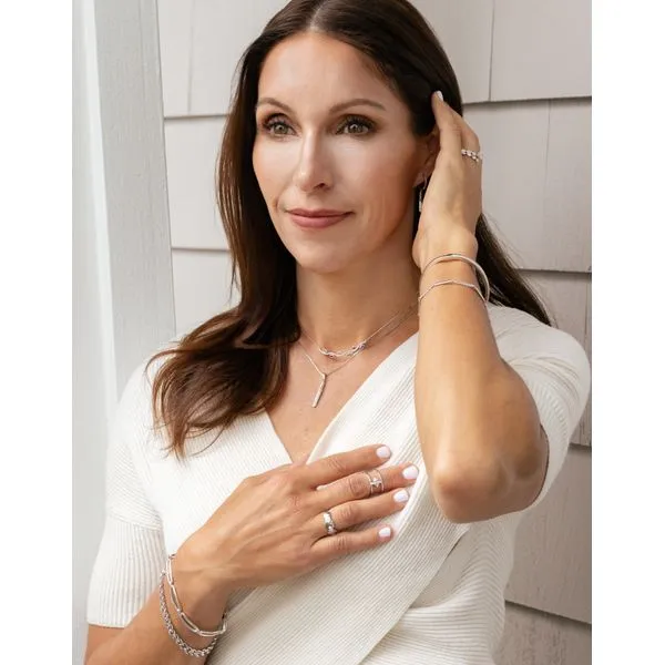 Sterling Silver Diamond Ring Image 2 Trenton Jewelers Ltd. Trenton, MI