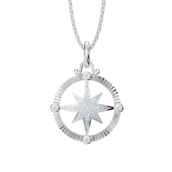 Sterling Silver Diamond Pendant Tidwells of Greenwood Greenwood, SC