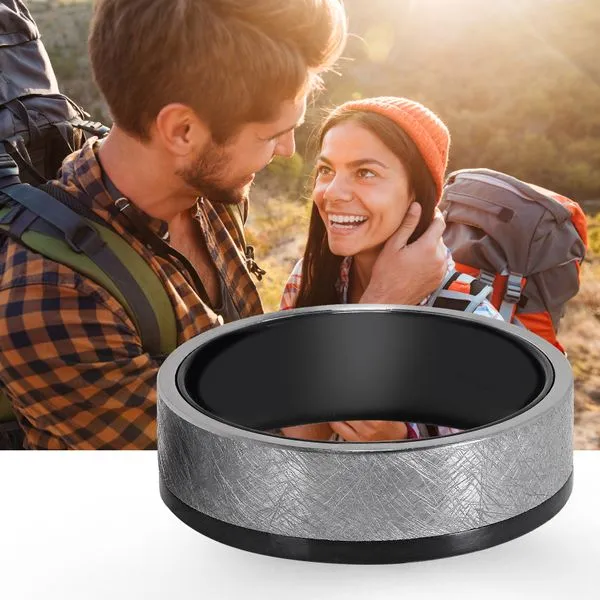 Tantalum Men's Wedding Band Image 2 Pfaff Jewelers Grandville, MI