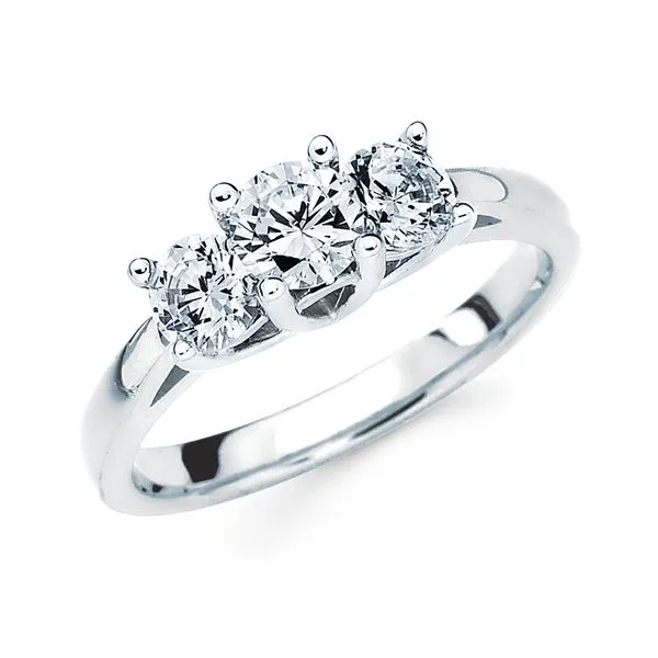 14k White Gold Anniversary Ring McCoy Jewelers Bartlesville, OK