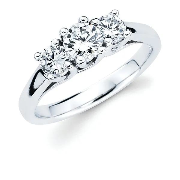 14k White Gold Anniversary Ring Pfaff Jewelers Grandville, MI