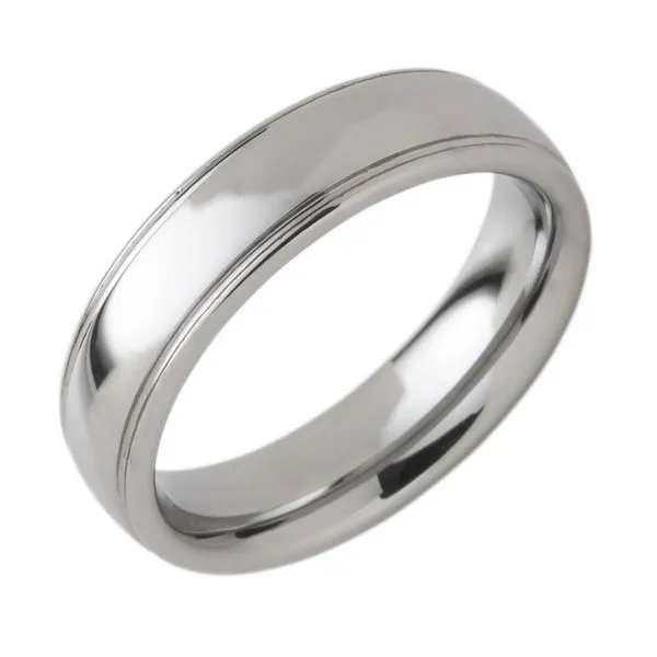 Tungsten Men's Wedding Band Pfaff Jewelers Grandville, MI