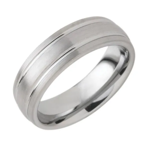 Tungsten Men's Wedding Band Richard's Jewelry Berne, IN