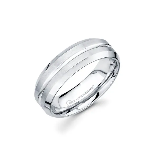 Cobalt Chrome Men's Wedding Band Arnold's Jewelry and Gifts Logansport, IN