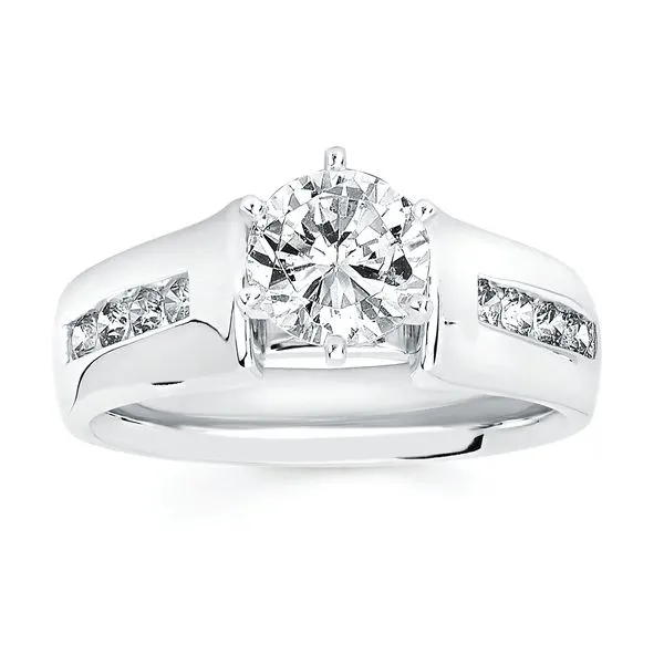 14k White Gold Bridal Set Image 2 Atlanta West Jewelry Douglasville, GA