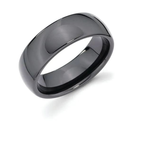 Ceramic Men's Wedding Band Pfaff Jewelers Grandville, MI
