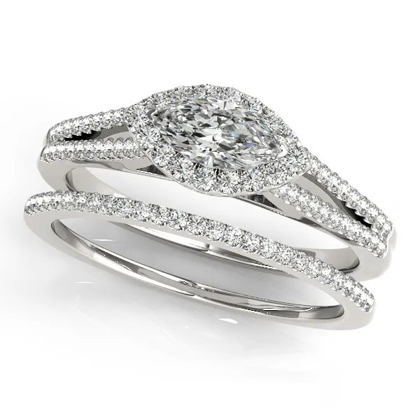 Platinum Halo Engagement Ring Image 3 Root Jewelers Medford, OR