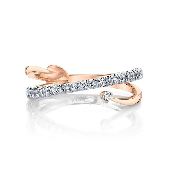 Lyria Leaves Band Image 2 Studio D Jewelers Woodstock, IL