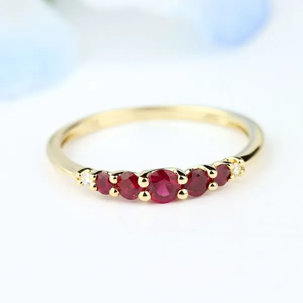 Parade In Color Color RIng Image 2 Studio D Jewelers Woodstock, IL