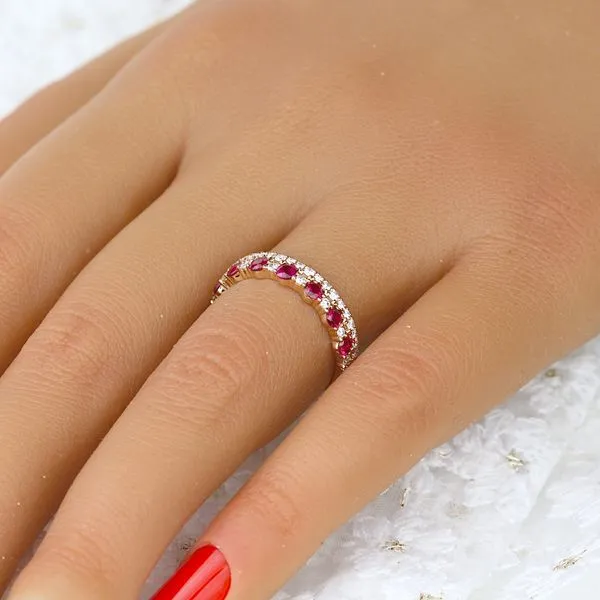 Parade In Color Color RIng Image 4 Studio D Jewelers Woodstock, IL