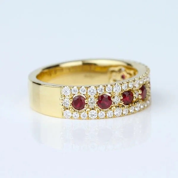 Parade In Color Color RIng Image 3 Studio D Jewelers Woodstock, IL