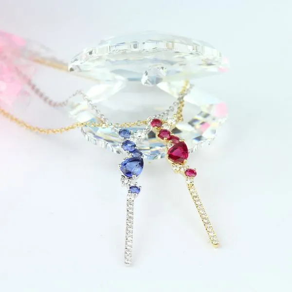 Parade In Color Necklace Image 3 Studio D Jewelers Woodstock, IL