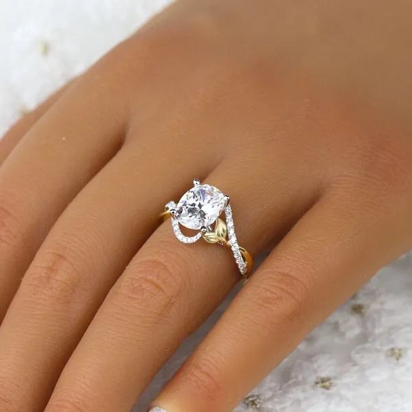 Lyria Bridal Bridal Ring Image 3 Studio D Jewelers Woodstock, IL