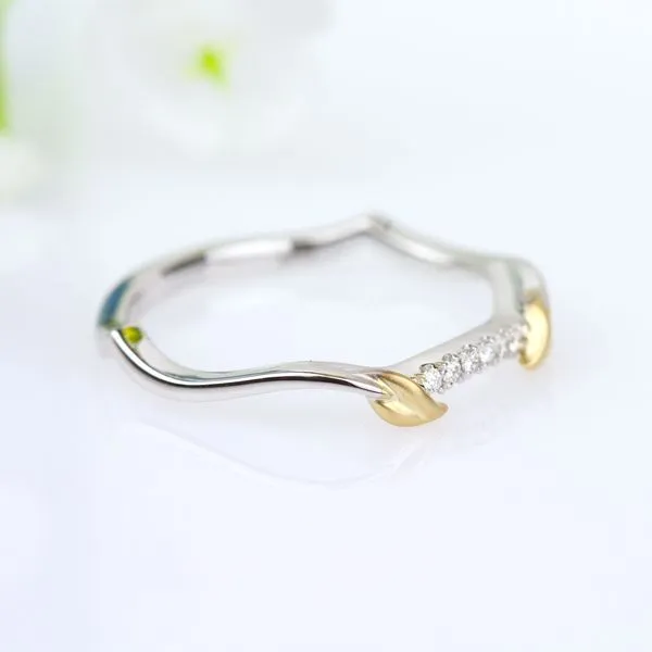 Lyria Bridal Band Image 3 Studio D Jewelers Woodstock, IL