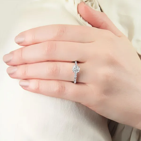 Classic Bridal Ring Image 3 Studio D Jewelers Woodstock, IL