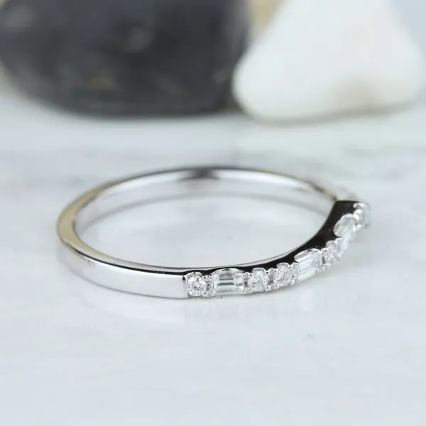 Hemera Bridal Band Image 3 Studio D Jewelers Woodstock, IL