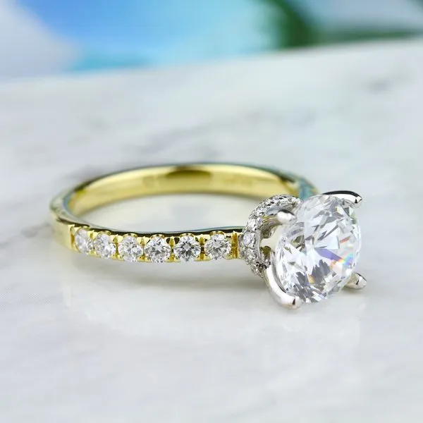 Classic Bridal Ring Image 2 Studio D Jewelers Woodstock, IL