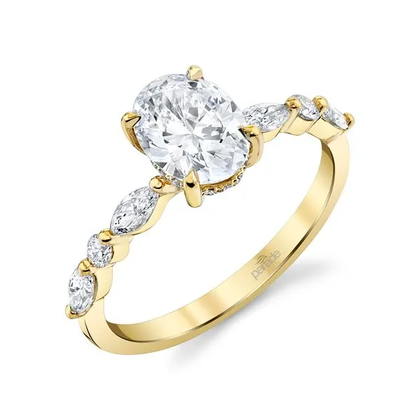 Classic Bridal Ring Image 2 Studio D Jewelers Woodstock, IL