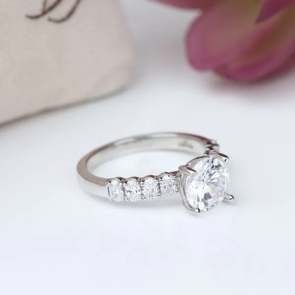 Classic Bridal Ring Image 3 Studio D Jewelers Woodstock, IL