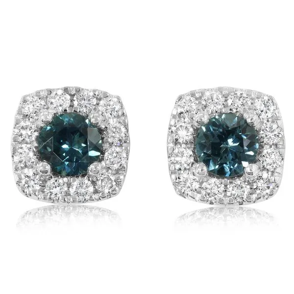 White Gold Sapphire Earrings Cravens & Lewis Jewelers Georgetown, KY